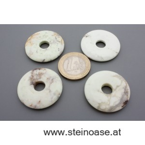 Donut Zitronen Chrysopras 30mm